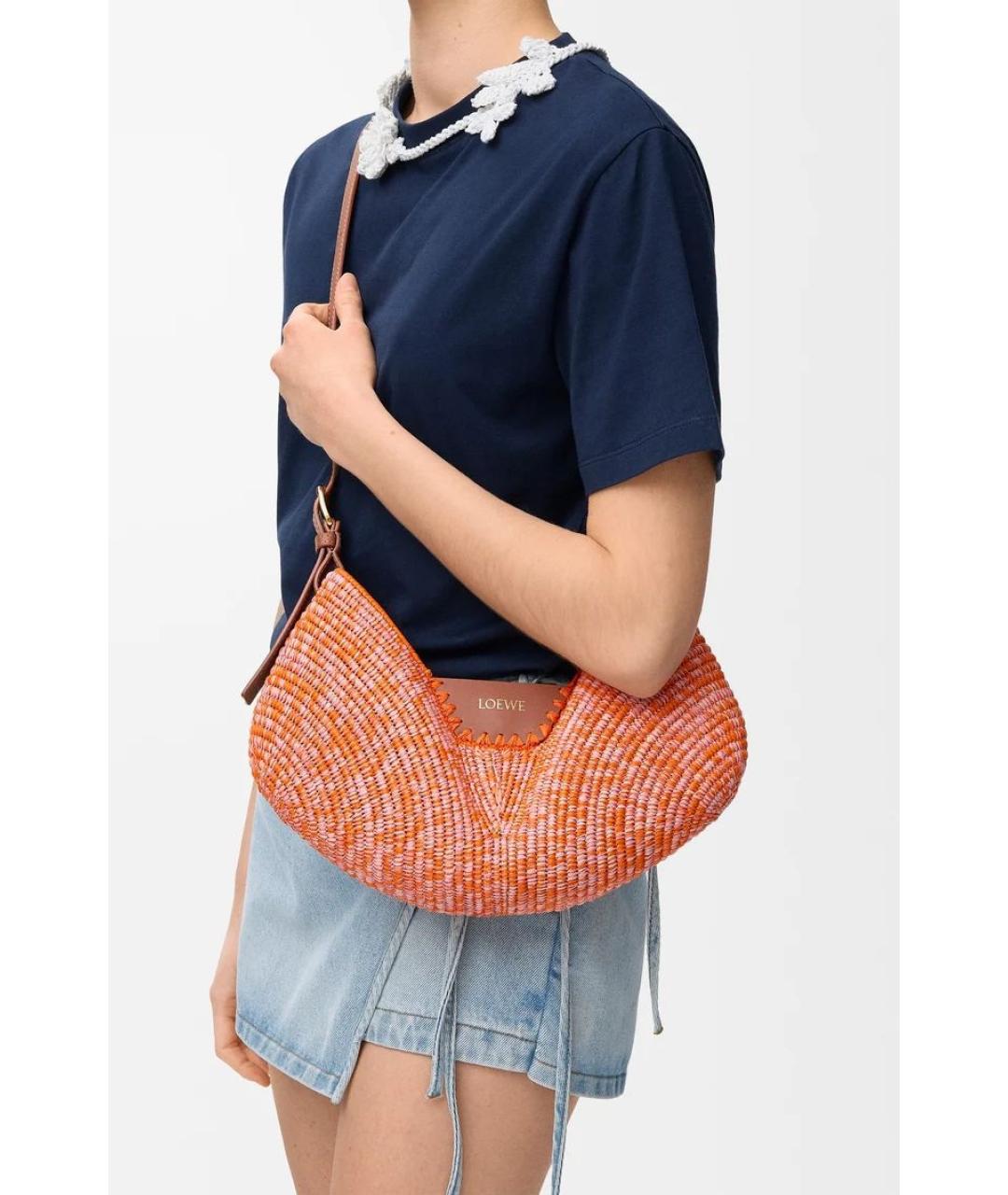 LOEWE Мульти плетеная сумка через плечо, фото 3