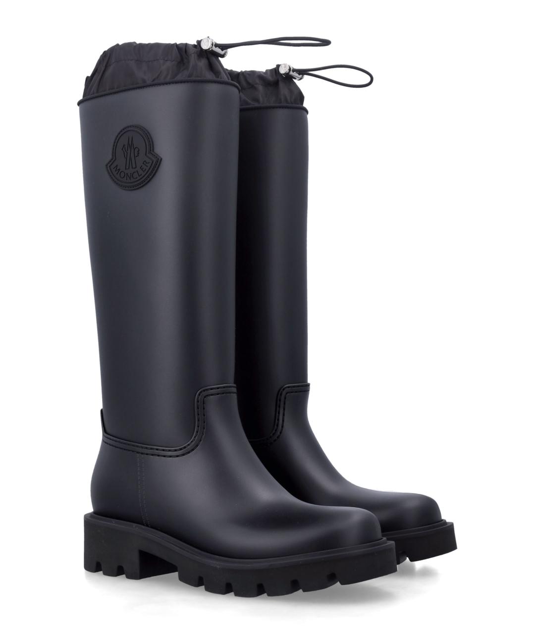 MONCLER Черные сапоги, фото 2