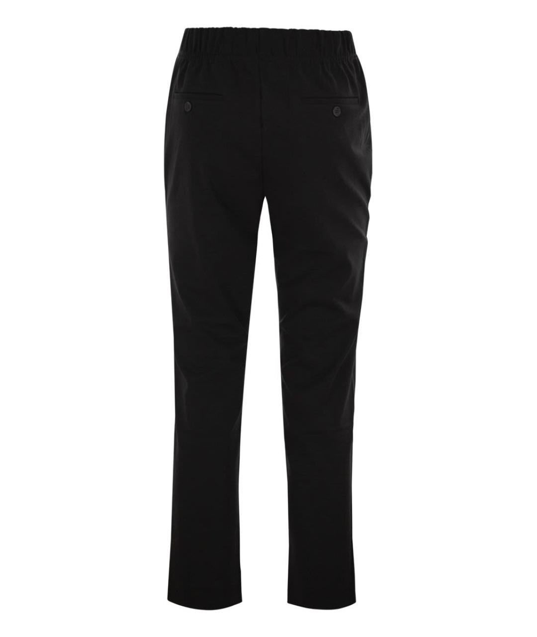 WEEKEND MAX MARA Черные прямые брюки, фото 2