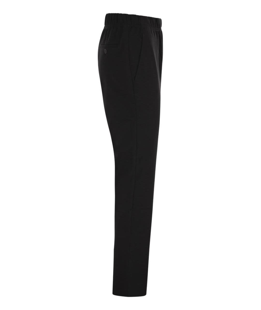 WEEKEND MAX MARA Черные прямые брюки, фото 3