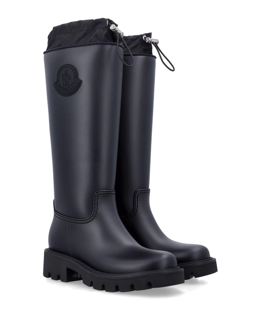MONCLER Черные сапоги, фото 2