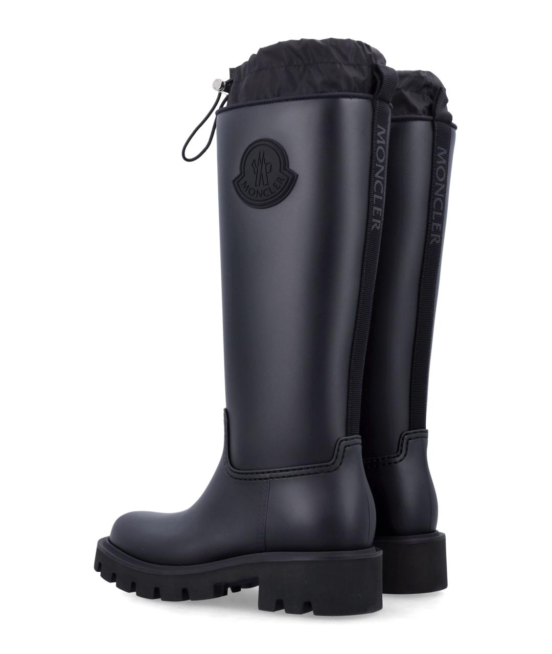 MONCLER Черные сапоги, фото 4