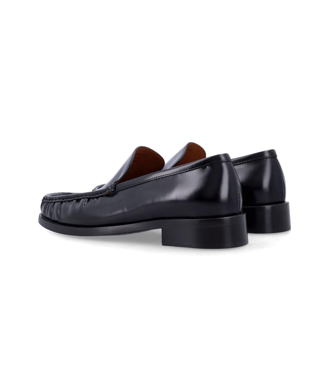 ACNE STUDIOS Черные кожаные лоферы, фото 3