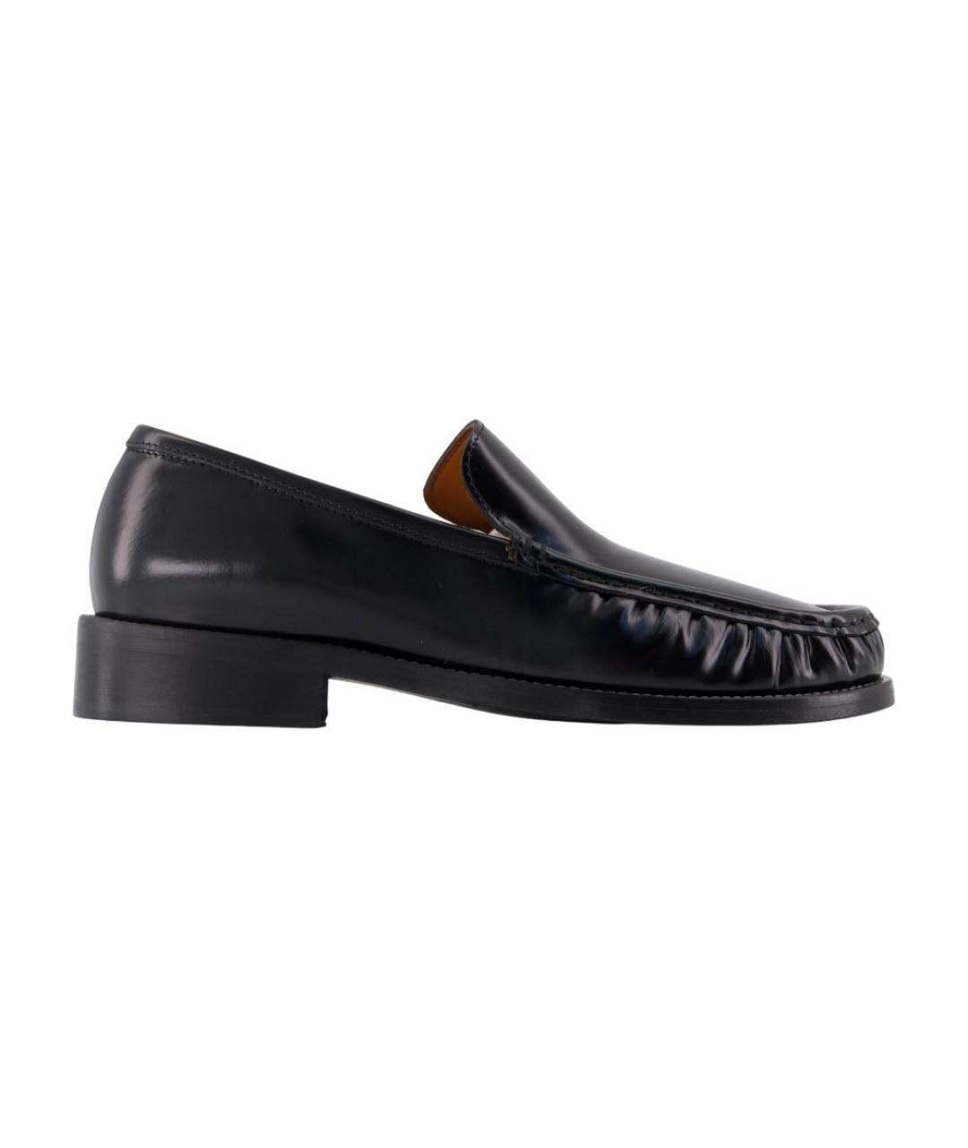 ACNE STUDIOS Черные кожаные лоферы, фото 1