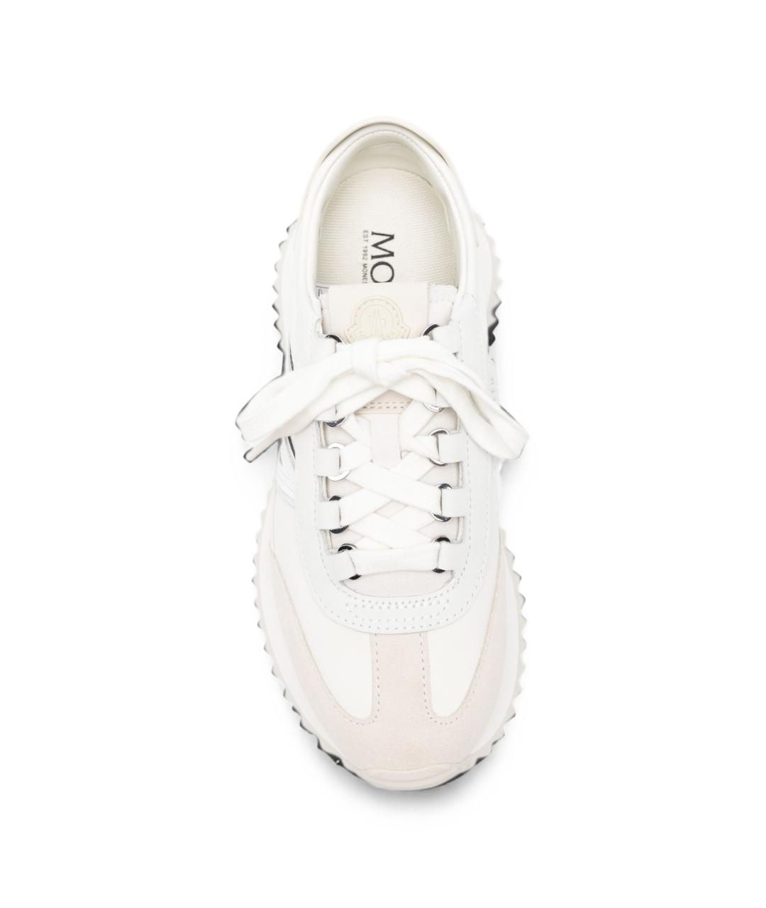 MONCLER Кожаные кроссовки, фото 3