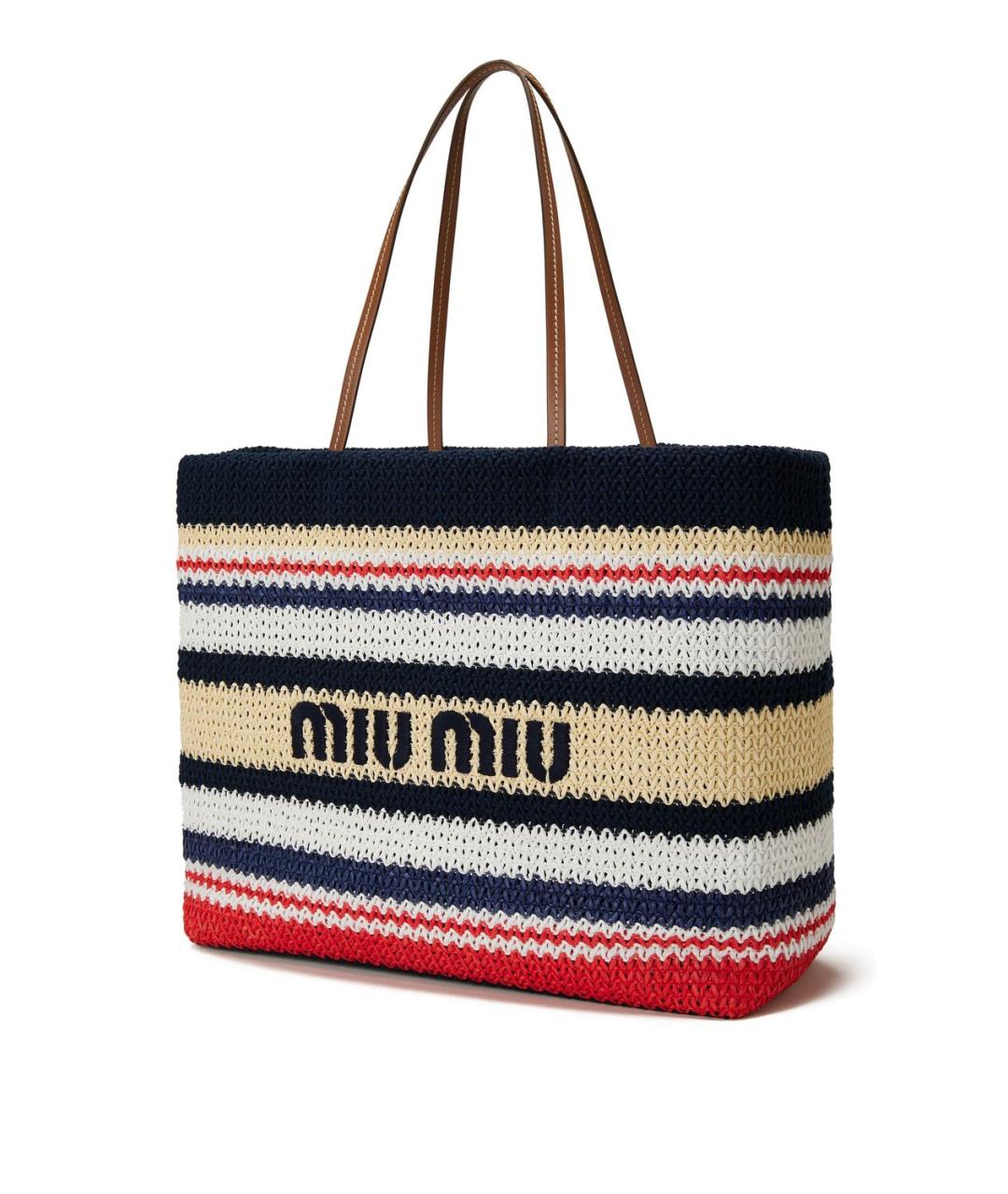 MIU MIU Мульти синтетическая сумка тоут, фото 2