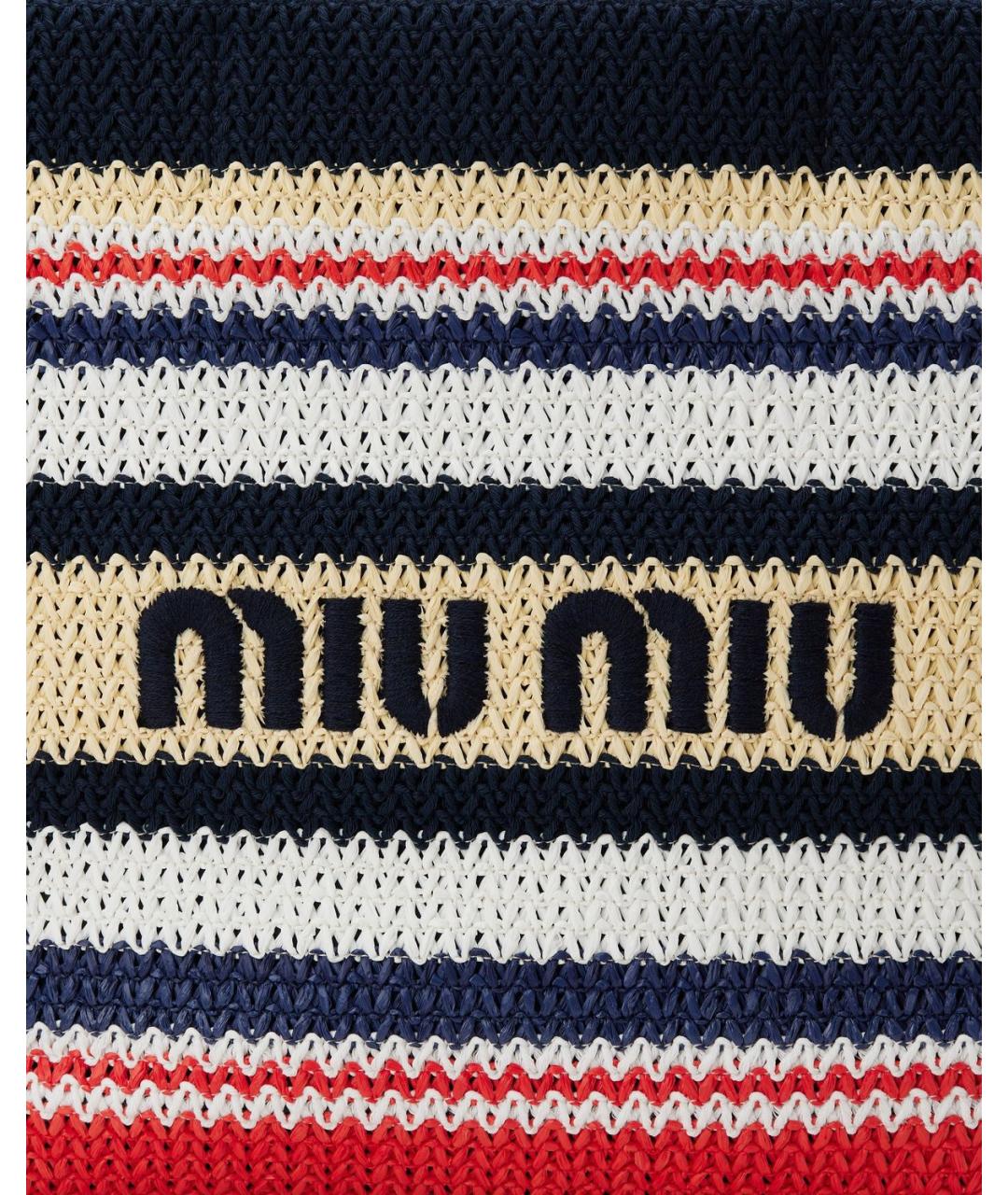 MIU MIU Мульти синтетическая сумка тоут, фото 3