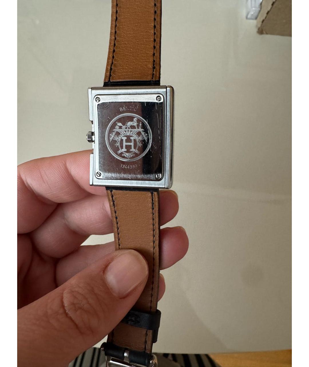 HERMES Серебряные часы, фото 2