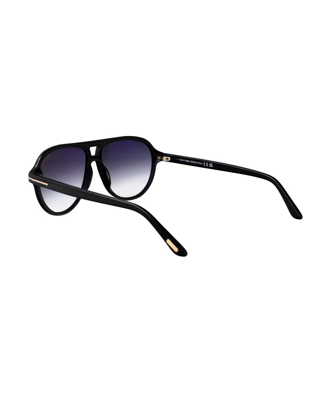 TOM FORD Черные солнцезащитные очки, фото 4