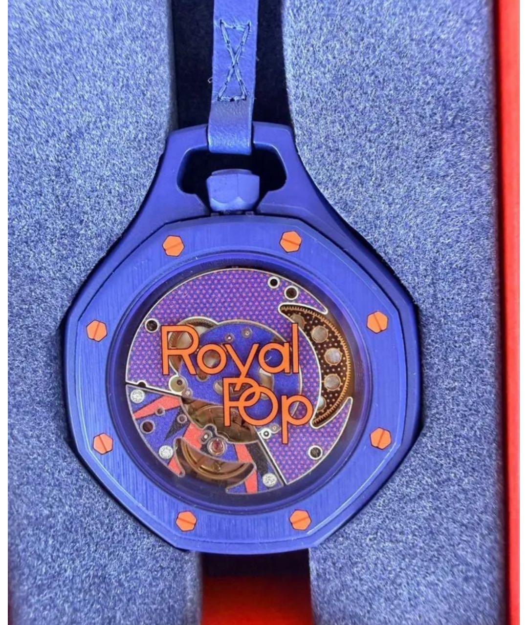 Swatch Синие пластиковые часы, фото 5