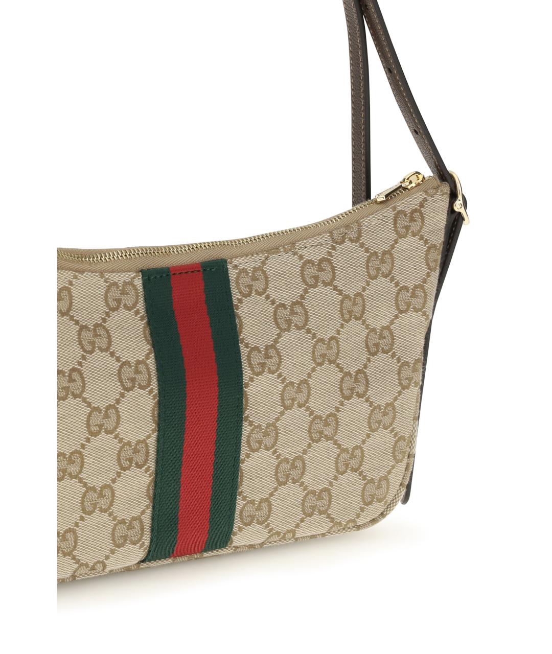 GUCCI Бежевая сумка на плечо, фото 4