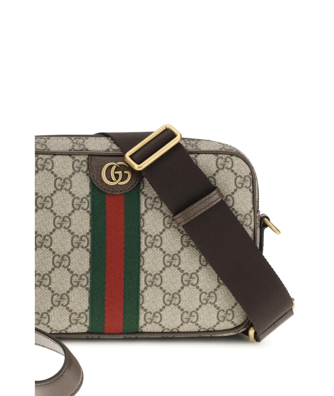 GUCCI Бежевая сумка на плечо, фото 3