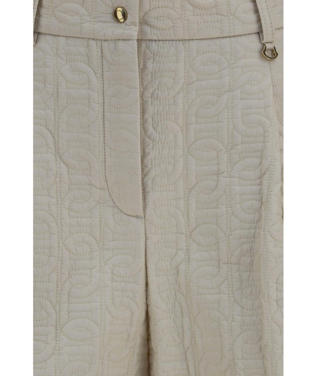 MONCLER Бежевые синтетические шорты, фото 3