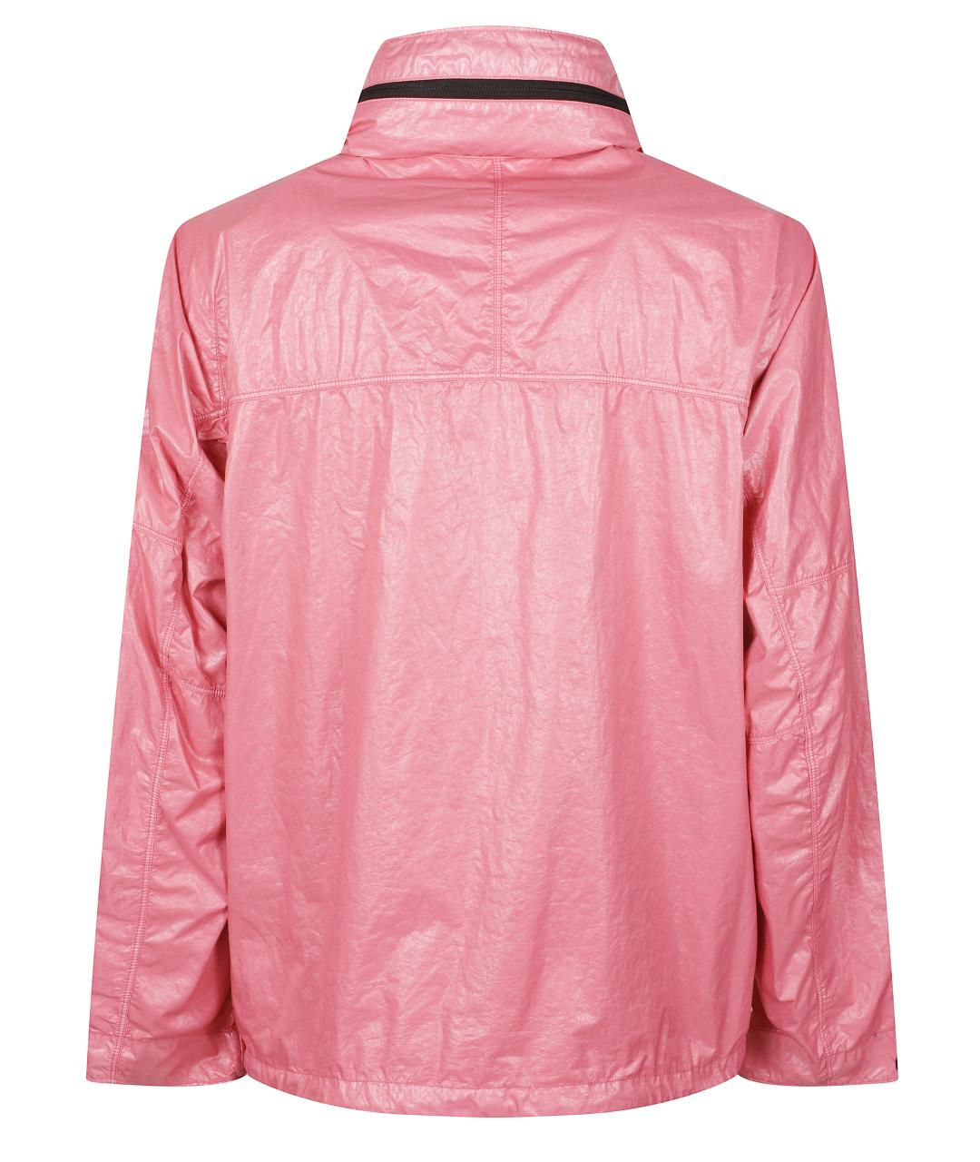 STONE ISLAND Розовая полиамидовая куртка, фото 3