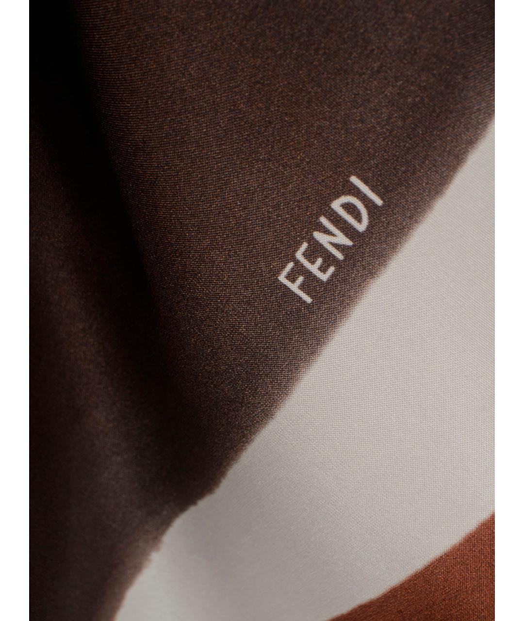 FENDI Мульти шелковая рубашка, фото 3