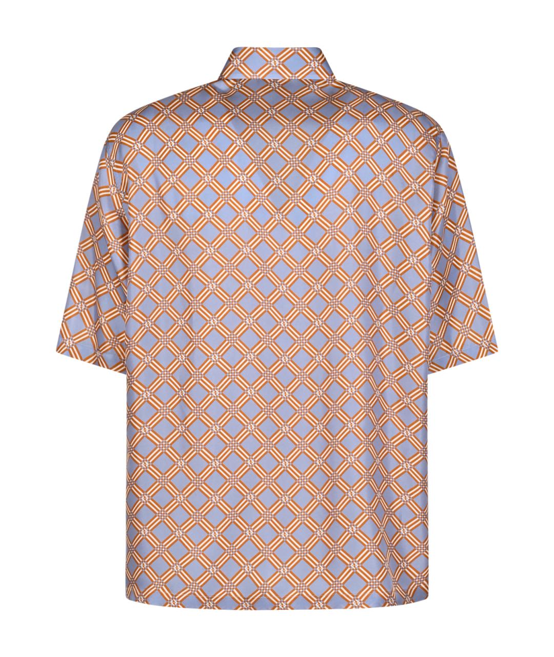 FENDI Мульти шелковая классическая рубашка, фото 2