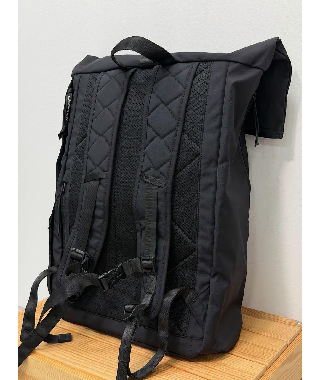 CP COMPANY Черный синтетический рюкзак, фото 4