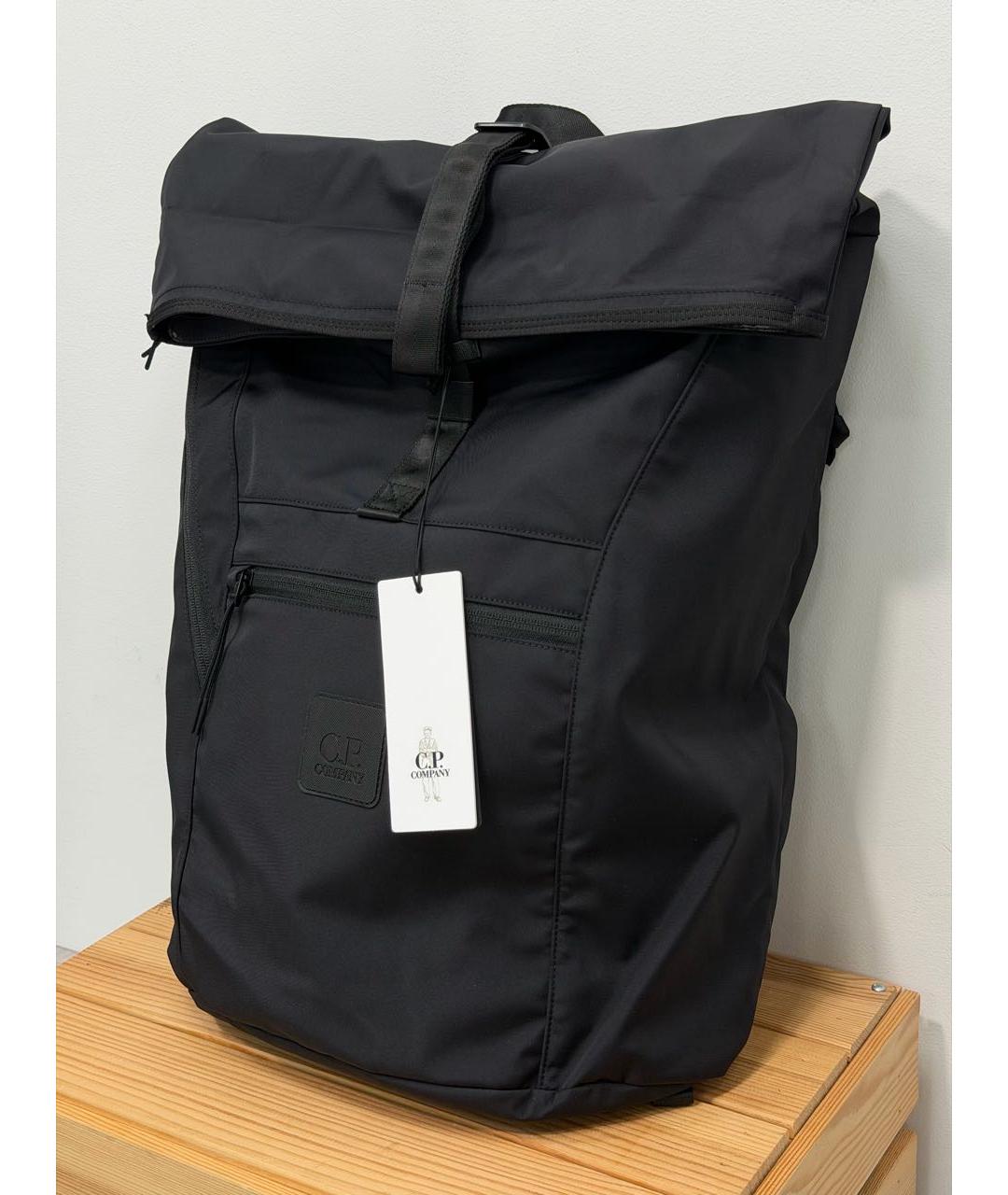 CP COMPANY Черный синтетический рюкзак, фото 2
