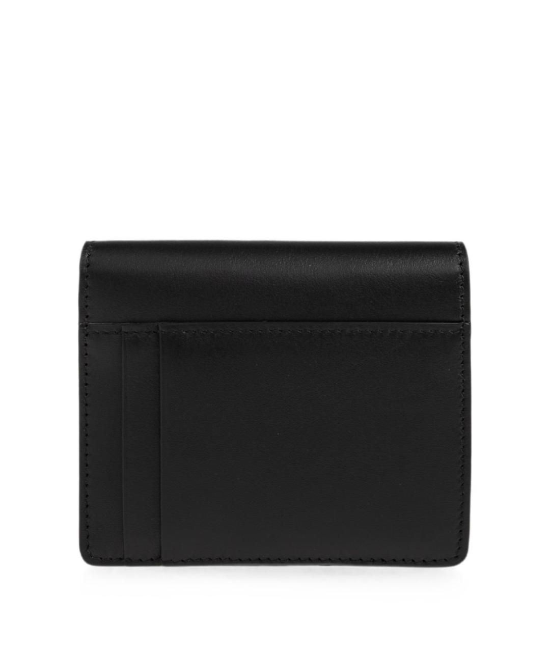 DOLCE&GABBANA Черный кожаный кошелек, фото 5