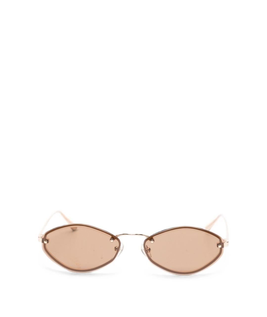 JACQUEMUS Коричневые солнцезащитные очки, фото 1