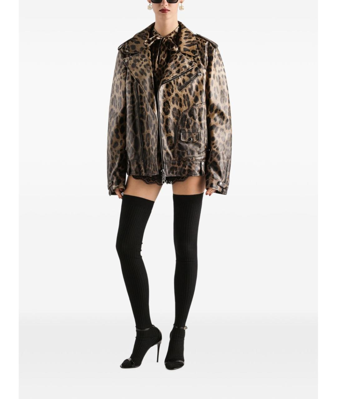 DOLCE&GABBANA Мульти шелковая блузы, фото 2