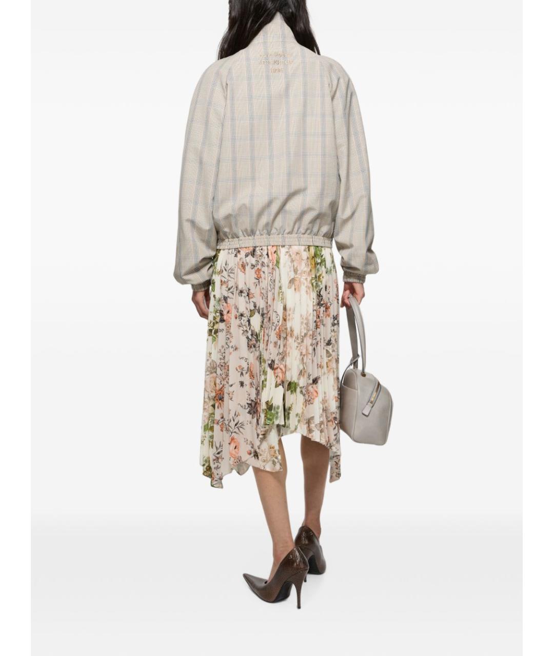 ACNE STUDIOS Бежевая полиэстеровая куртка, фото 4