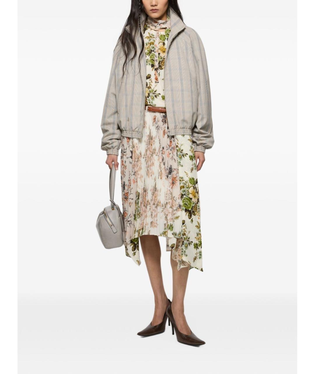 ACNE STUDIOS Бежевая полиэстеровая куртка, фото 2