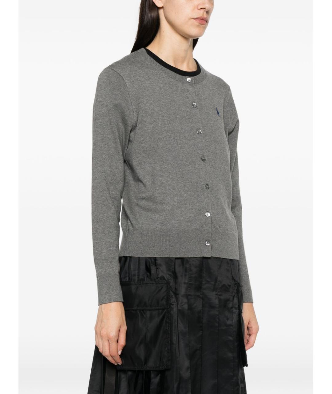 POLO RALPH LAUREN Серый кардиган, фото 2