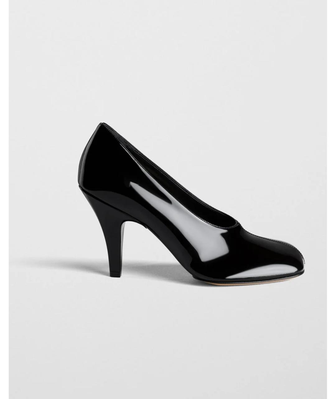 PHOEBE PHILO Черные туфли из лакированной кожи, фото 1