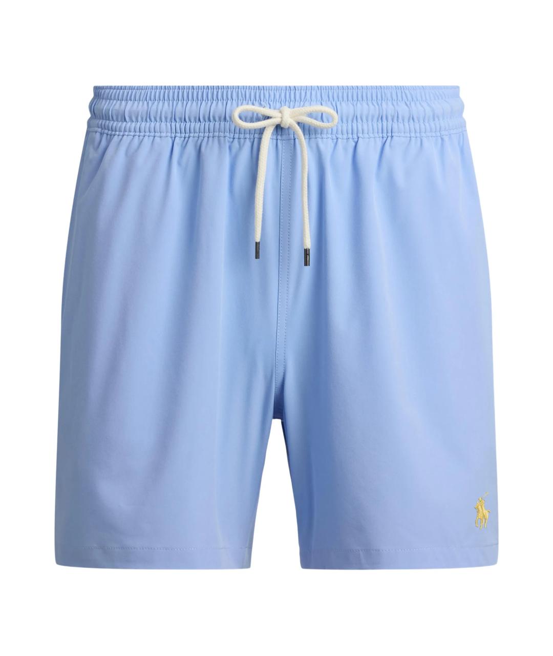 POLO RALPH LAUREN Синие полиэстеровые шорты, фото 1