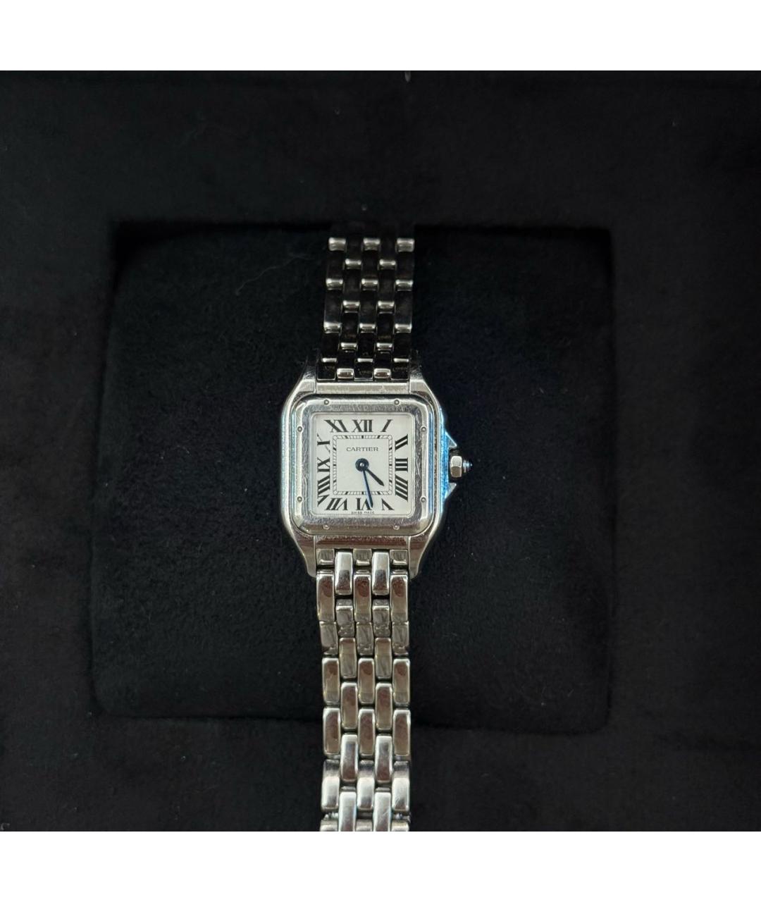 CARTIER Серебряные стальные часы, фото 7