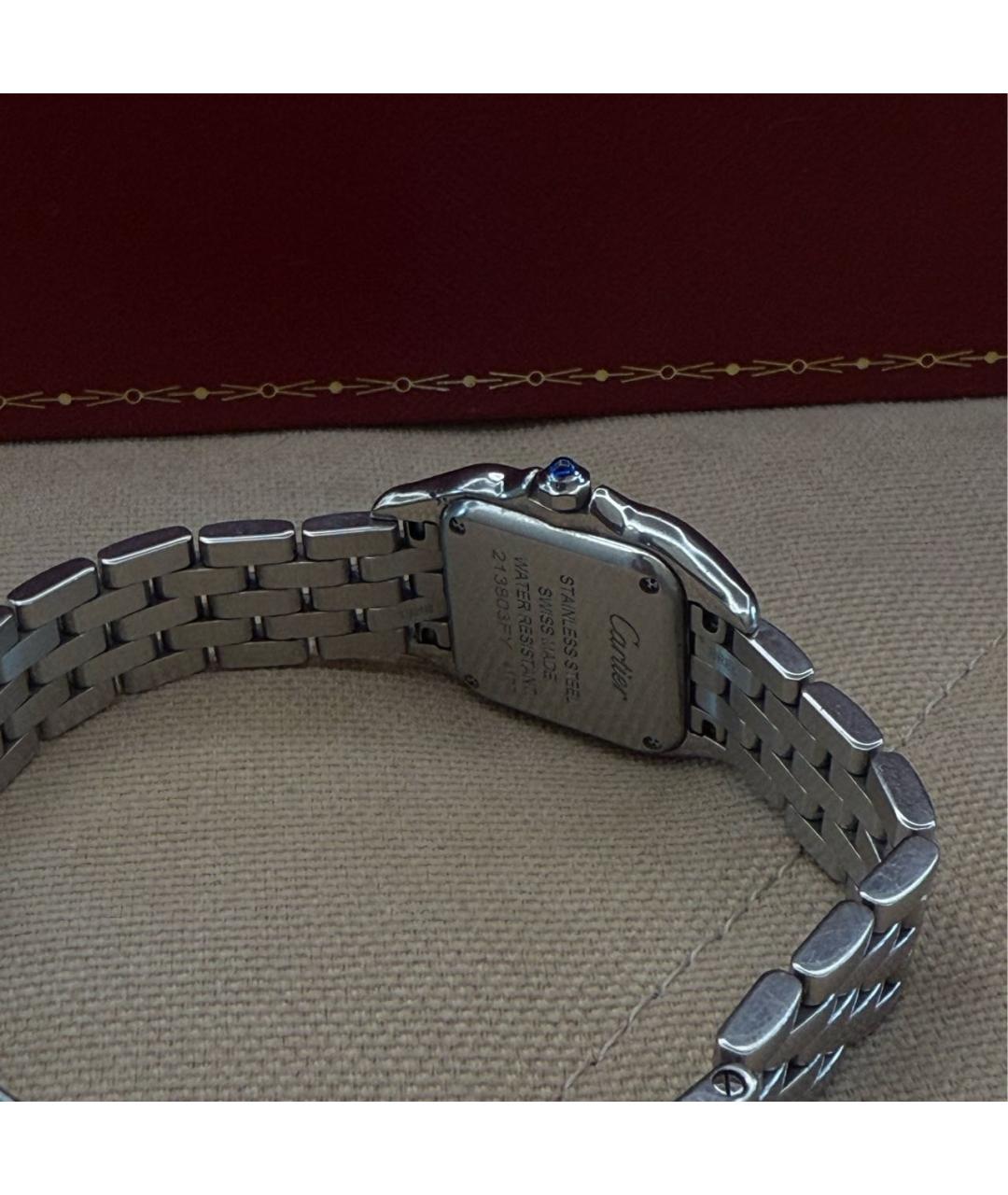 CARTIER Серебряные стальные часы, фото 3