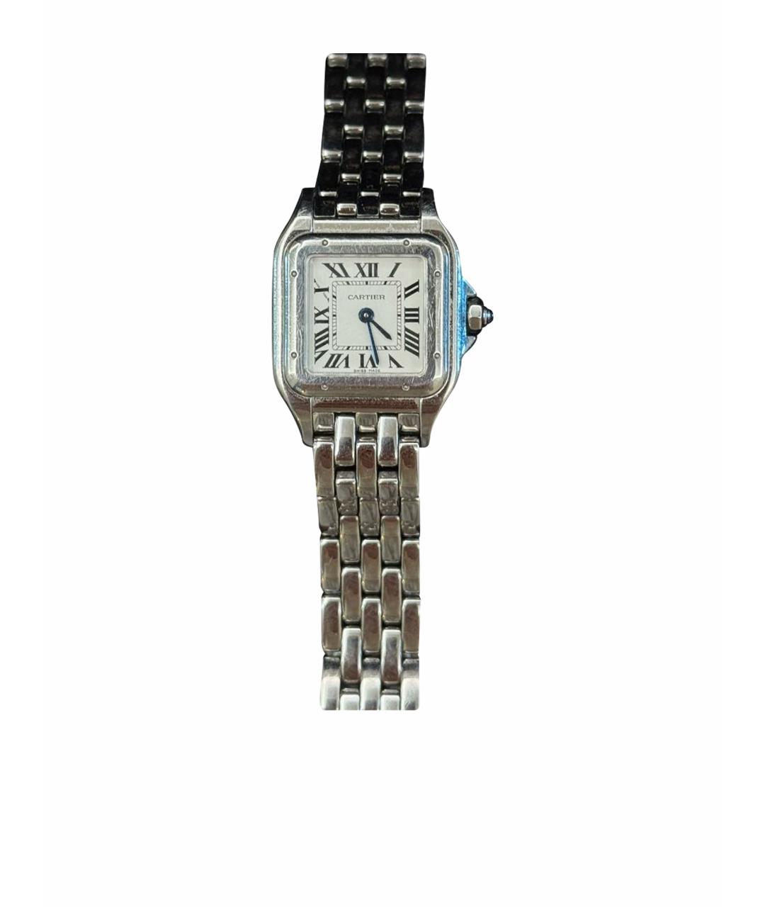 CARTIER Серебряные стальные часы, фото 1
