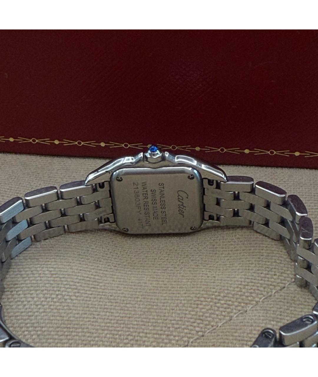 CARTIER Серебряные стальные часы, фото 2