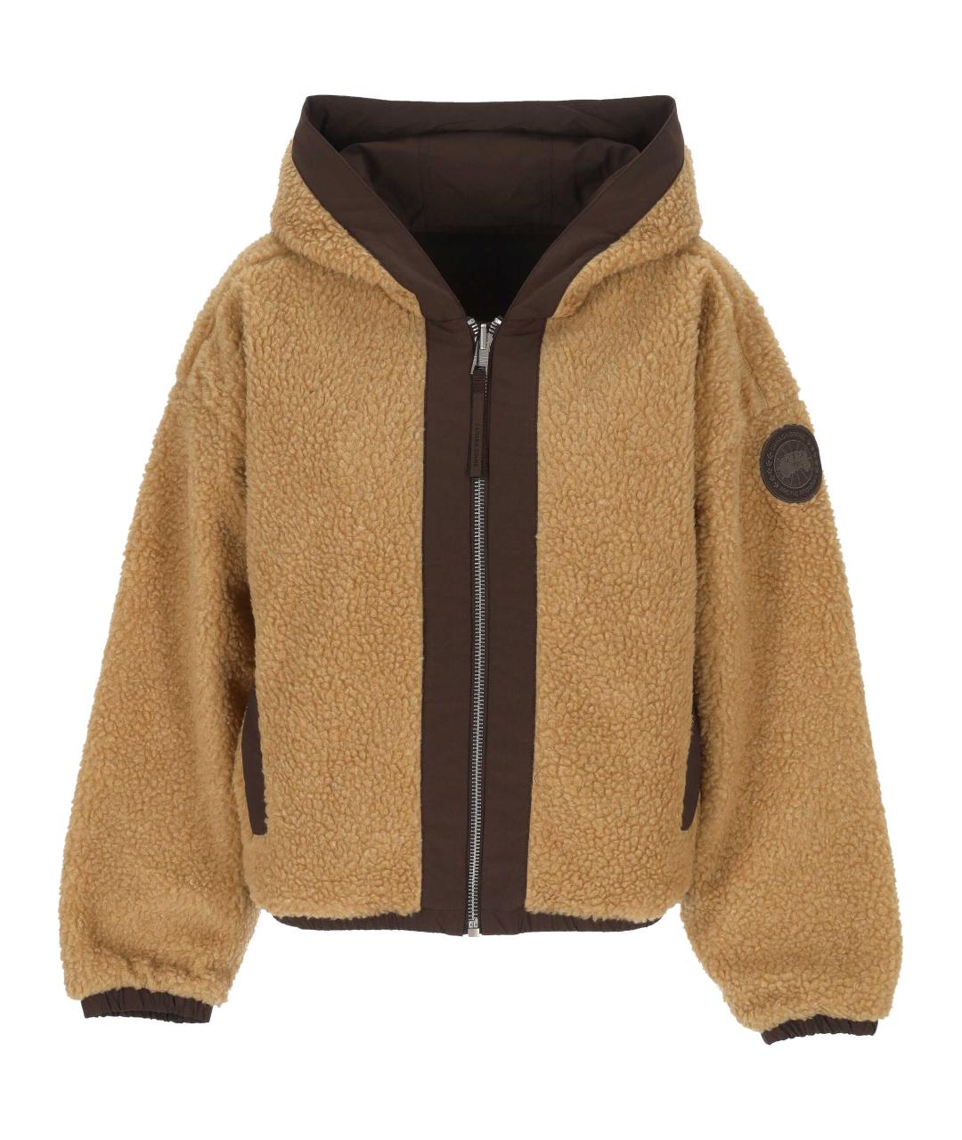 CANADA GOOSE Бежевая шерстяная куртка, фото 1