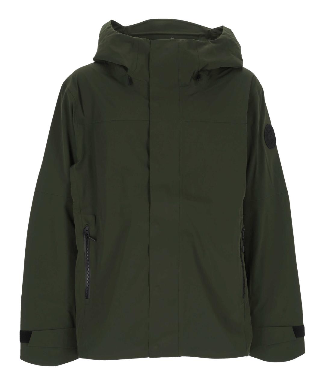 CANADA GOOSE Хаки полиамидовая куртка, фото 1