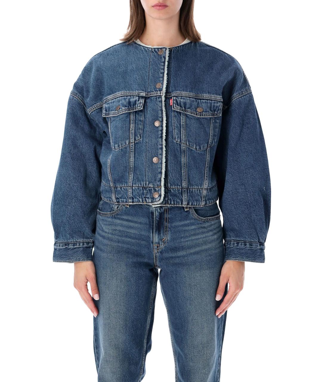 LEVI'S Синяя куртка, фото 4