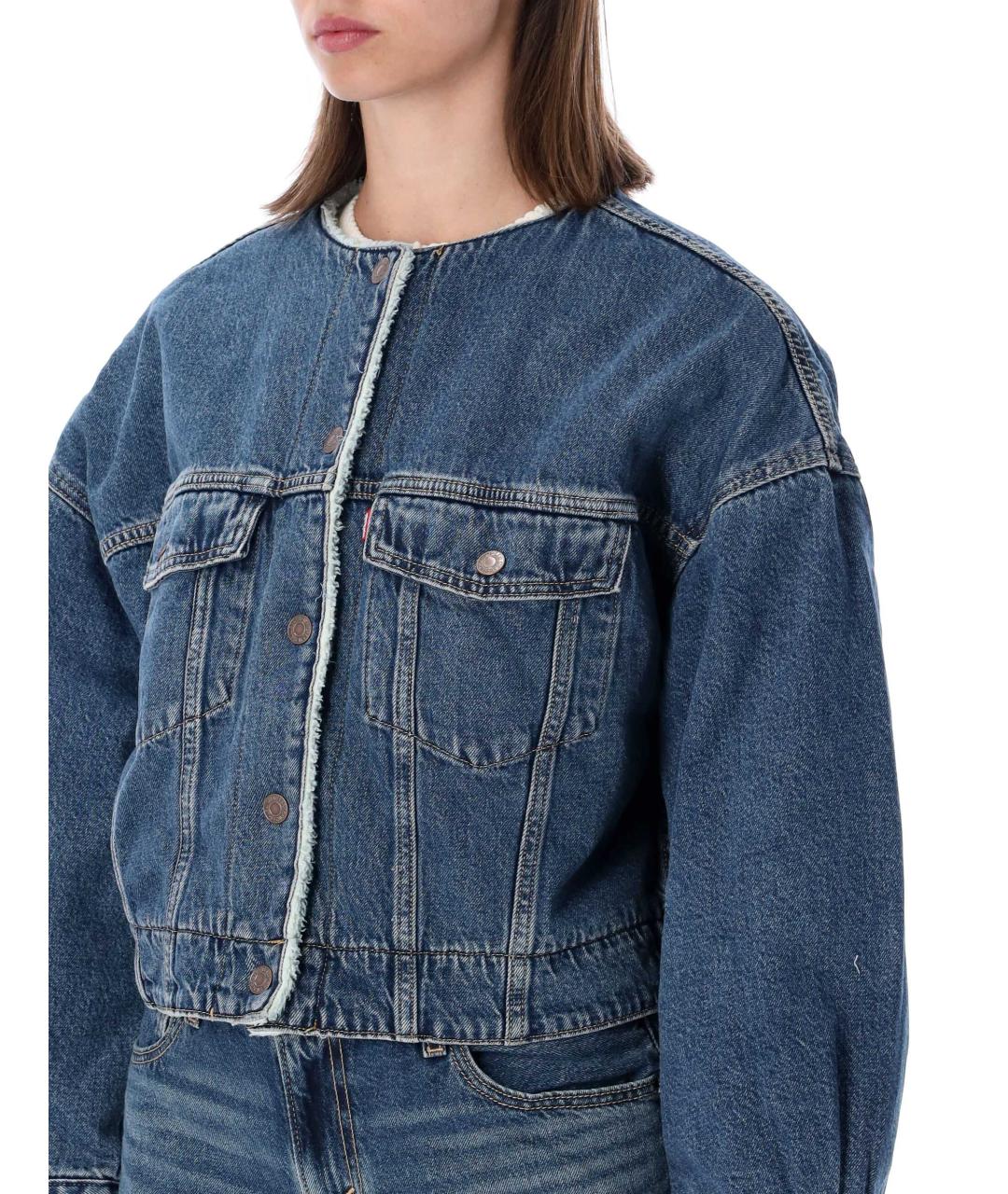 LEVI'S Синяя куртка, фото 3