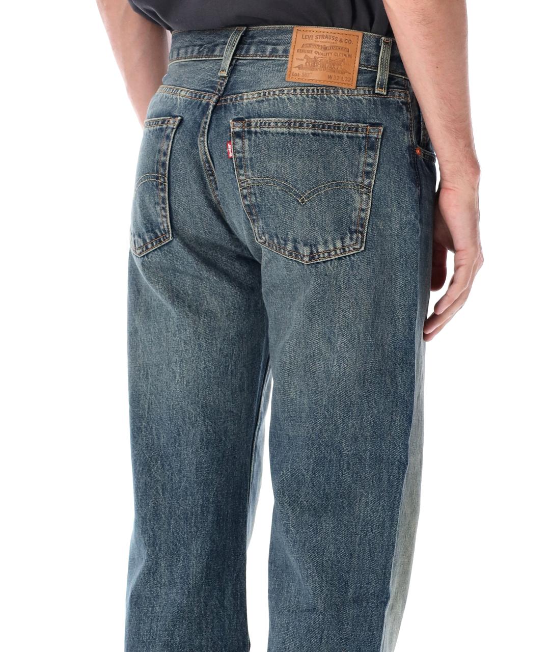 LEVI'S Синие прямые джинсы, фото 3