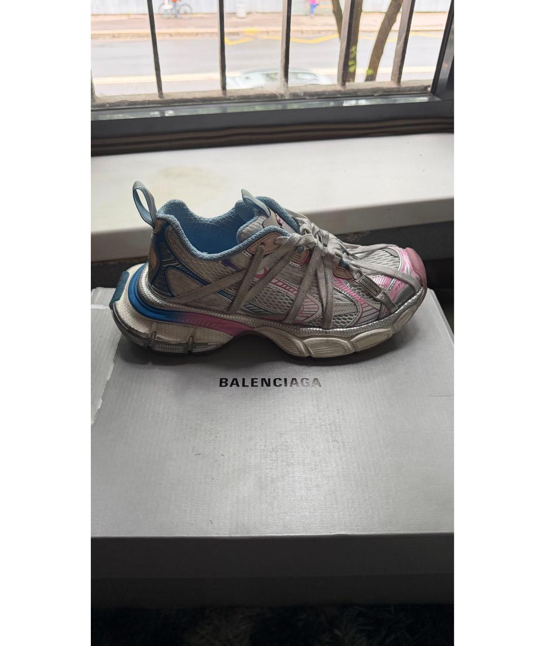 BALENCIAGA Розовые кроссовки, фото 6