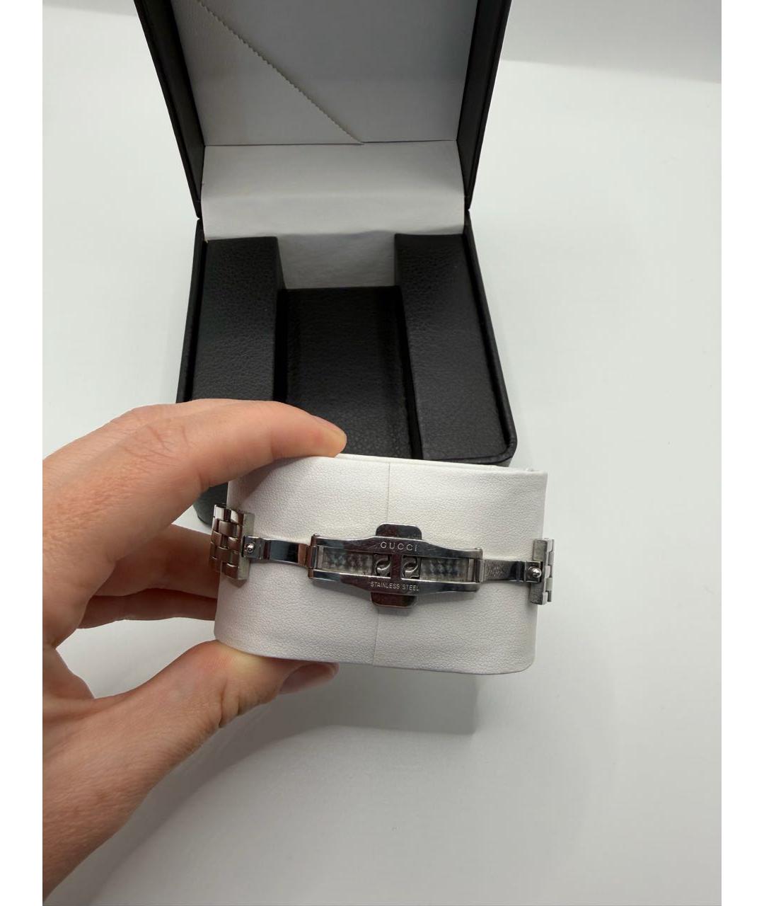 GUCCI Серебряные часы, фото 3