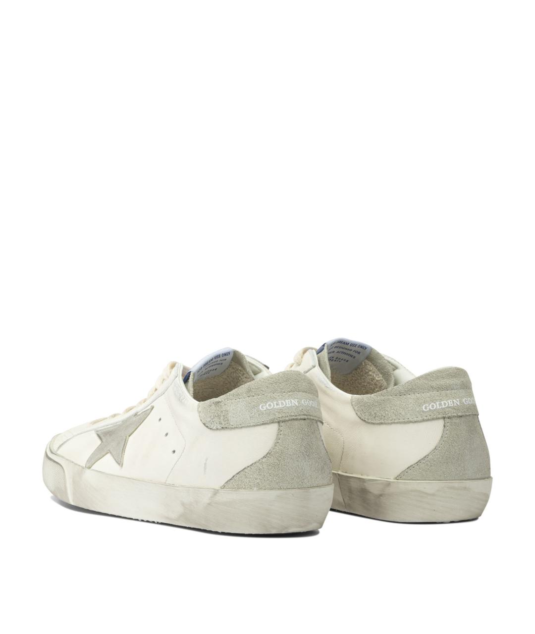 GOLDEN GOOSE Белые низкие кроссовки / кеды, фото 4