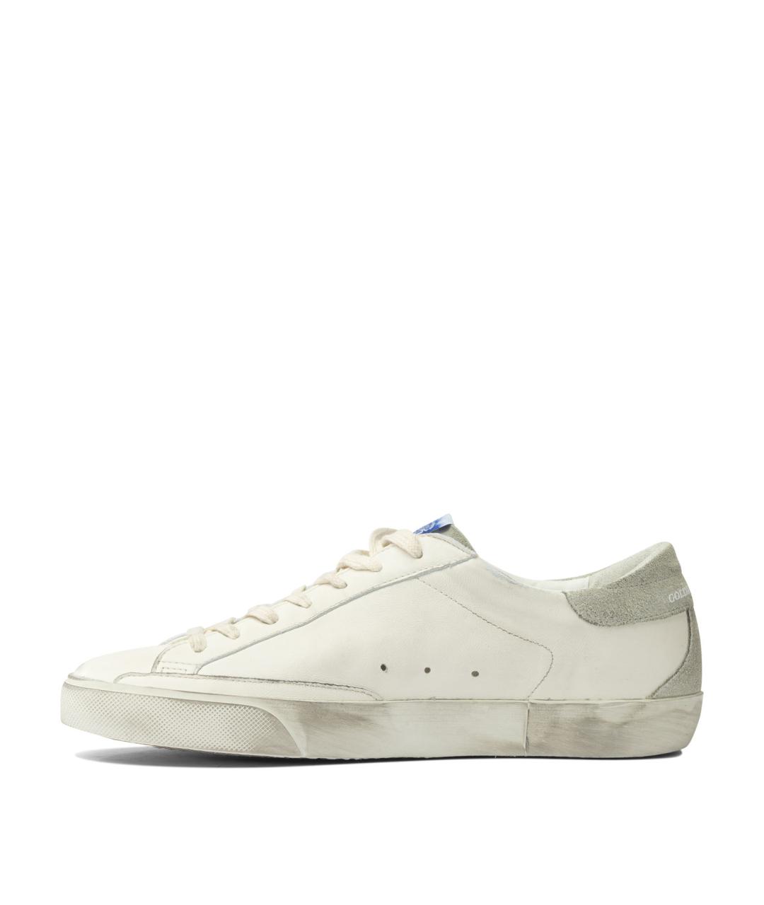 GOLDEN GOOSE Белые низкие кроссовки / кеды, фото 3