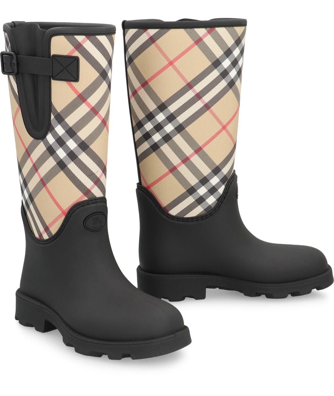 BURBERRY Черные сапоги, фото 3