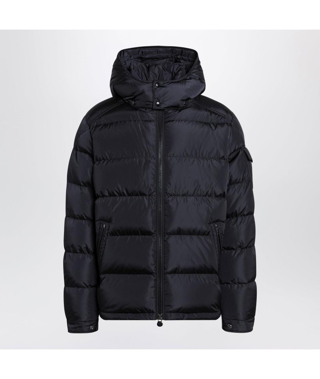 MONCLER Синяя полиамидовая куртка, фото 3