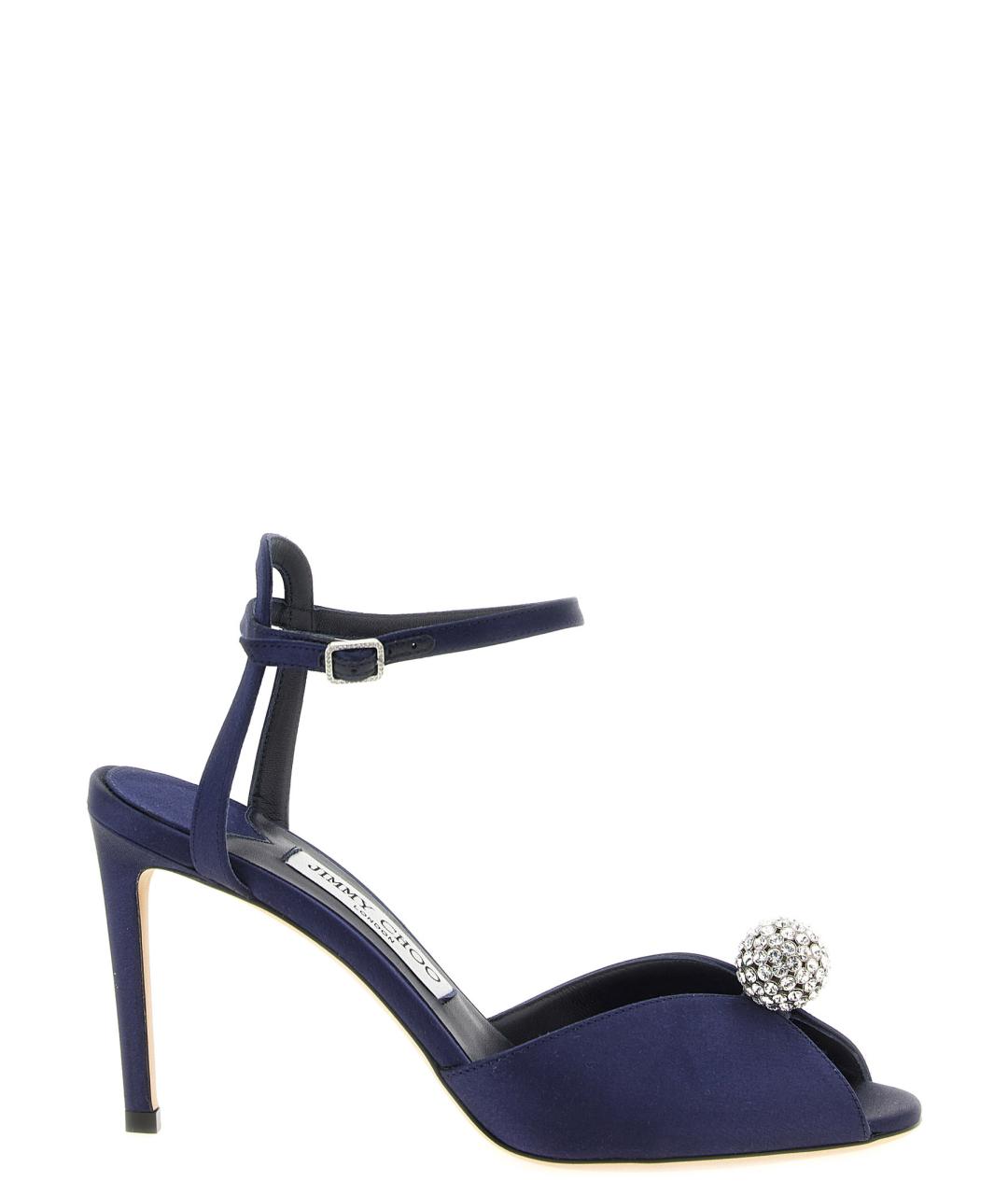 JIMMY CHOO Синие босоножки, фото 1
