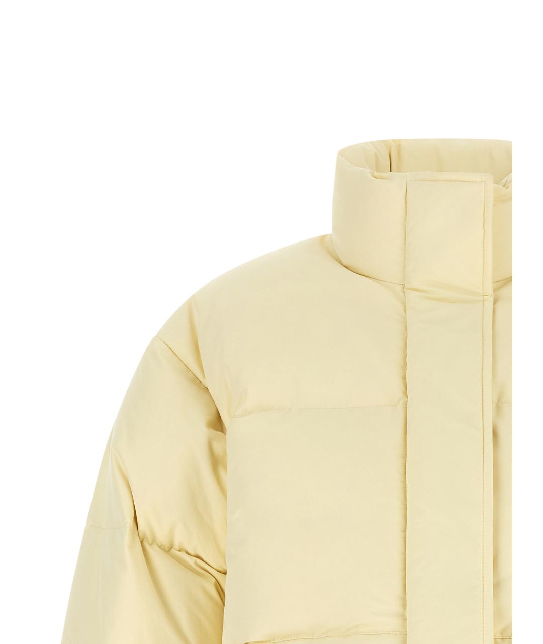 JIL SANDER Желтый пуховик, фото 3
