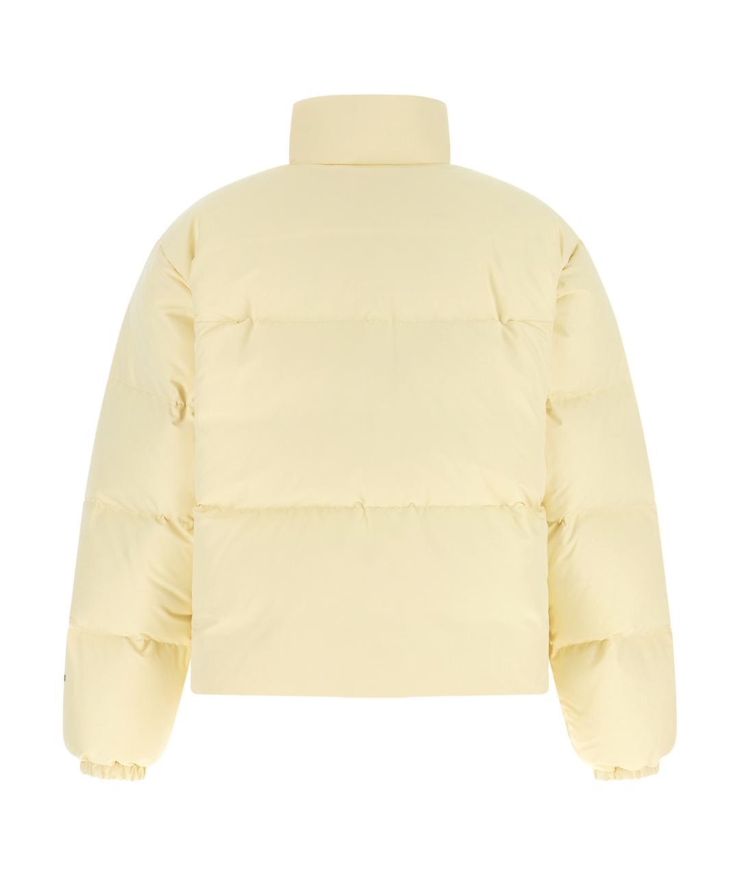 JIL SANDER Желтый пуховик, фото 2