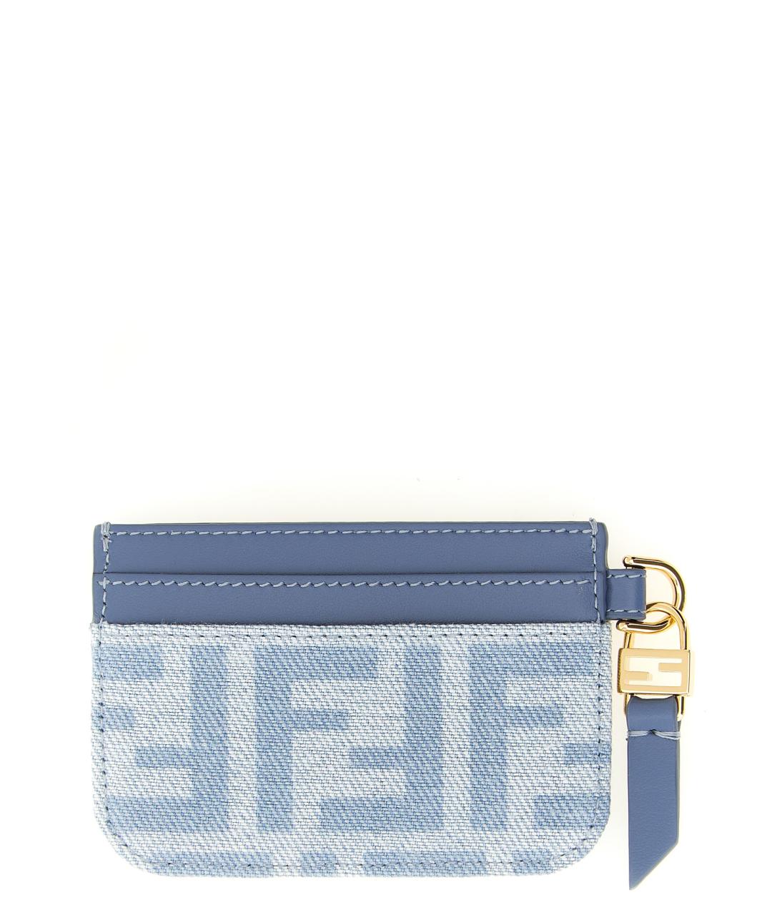 FENDI Синий кардхолдер, фото 2