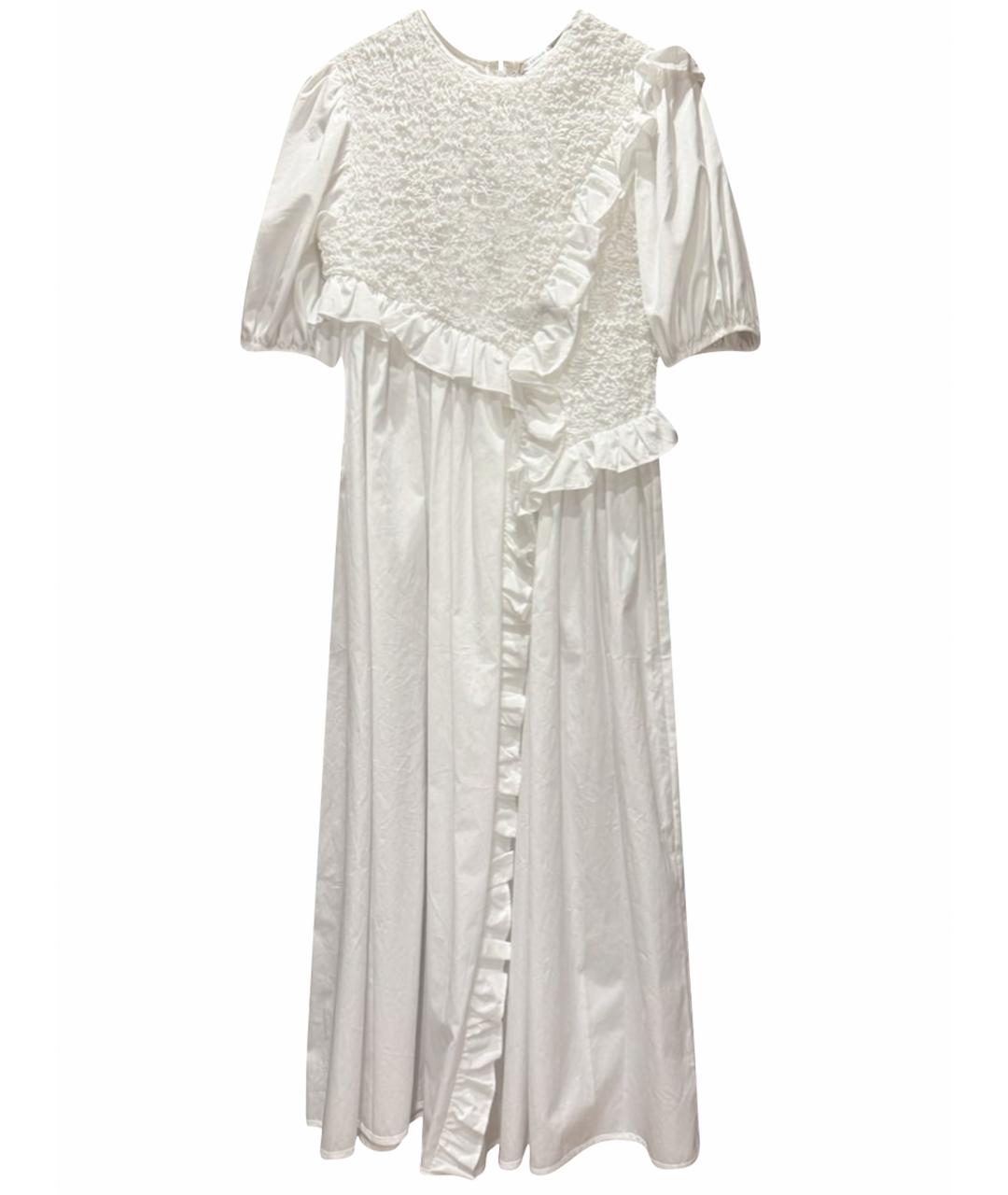 SIMONE ROCHA Белое хлопковое повседневное платье, фото 1